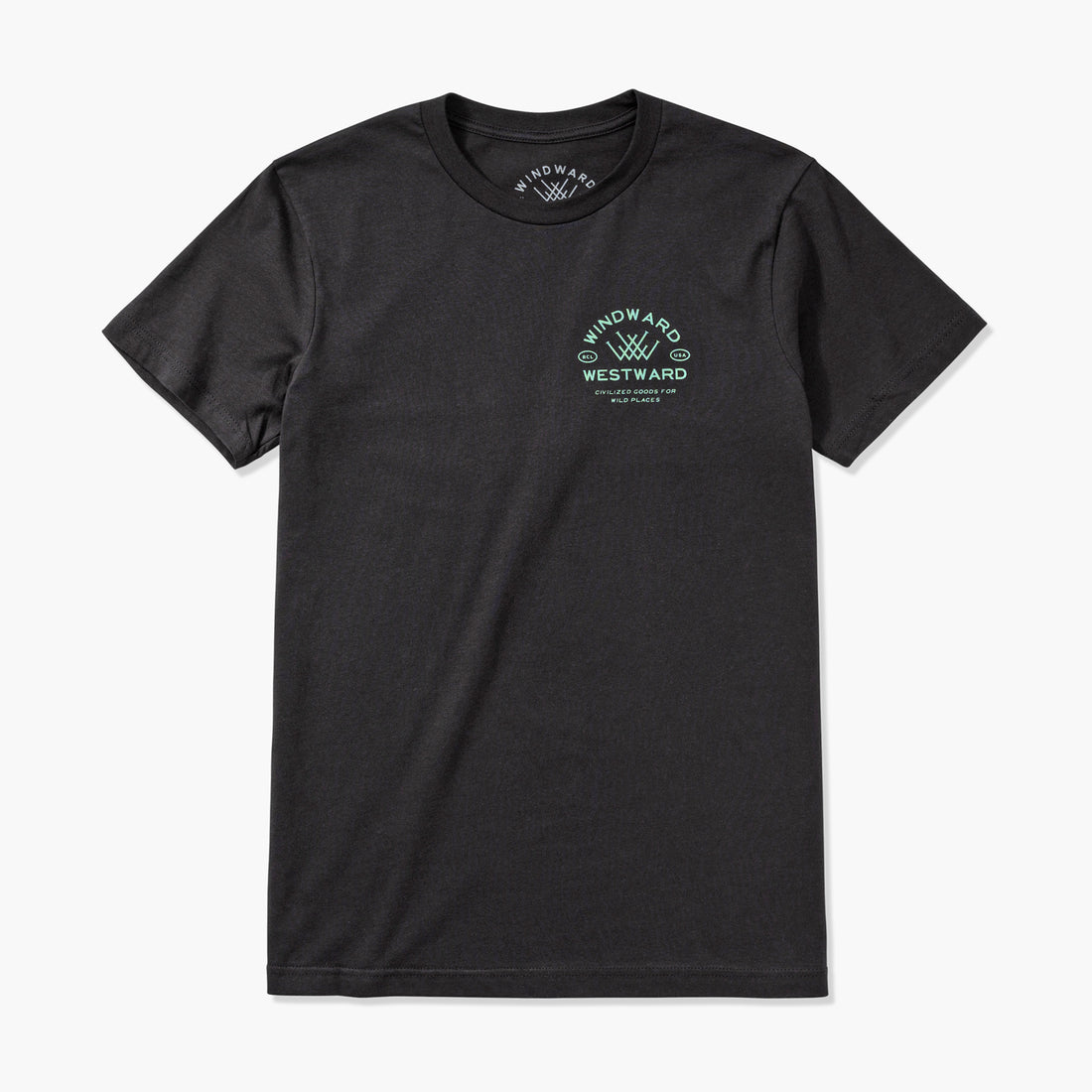WW Logo Tee | Washed Black