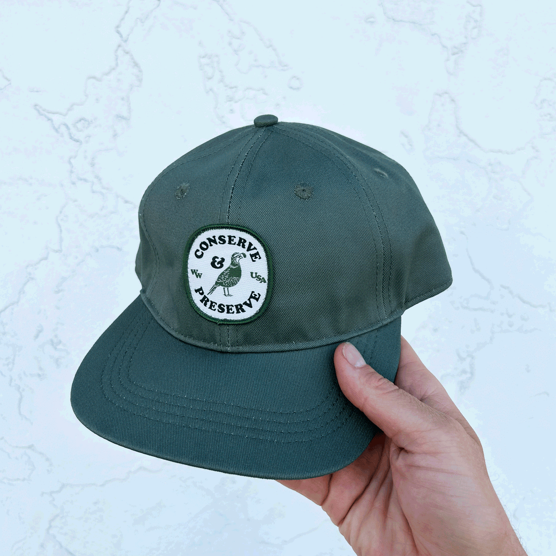 Packable Quail Hat | Olive