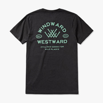 WW Logo Tee | Washed Black